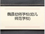 魏县幼师学校(幼儿师范学校)