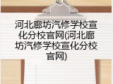 河北廊坊汽修学校宣化分校官网(河北廊坊汽修学校宣化分校官网)