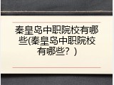 秦皇岛中职院校有哪些(秦皇岛中职院校有哪些？)