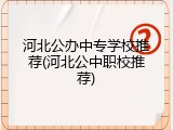 河北公办中专学校推荐(河北公中职校推荐)