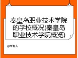 秦皇岛职业技术学院的学校概况(秦皇岛职业技术学院概览)