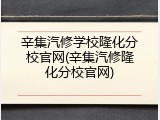 辛集汽修学校隆化分校官网(辛集汽修隆化分校官网)