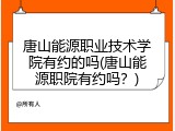 唐山能源职业技术学院有约的吗(唐山能源职院有约吗？)