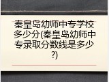秦皇岛幼师中专学校多少分(秦皇岛幼师中专录取分数线是多少?)