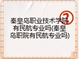 秦皇岛职业技术学院有民航专业吗(秦皇岛职院有民航专业吗)