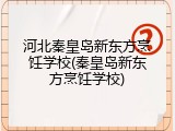 河北秦皇岛新东方烹饪学校(秦皇岛新东方烹饪学校)