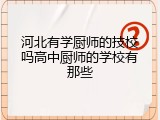 河北有学厨师的技校吗高中厨师的学校有那些