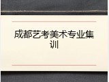 成都艺考美术专业集训