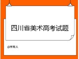 四川省美术高考试题