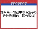 烟台第一职业中等专业学校分数线(烟台一职分数线)