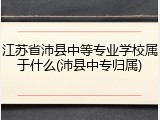 江苏省沛县中等专业学校属于什么(沛县中专归属)