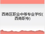 西青区职业中等专业学校(西青职专)