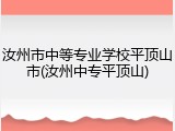 汝州市中等专业学校平顶山市(汝州中专平顶山)
