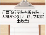 江西飞行学院有没有院士，大概多少(江西飞行学院院士数量)