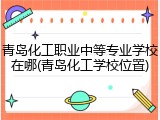 青岛化工职业中等专业学校在哪(青岛化工学校位置)
