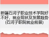 新疆石河子职业技术学院好不好，就业现状及发展趋势(石河子职院就业前景)