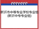 新沂市中等专业学校专业组(新沂中专专业组)