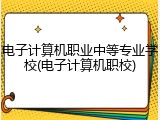 电子计算机职业中等专业学校(电子计算机职校)