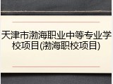 天津市渤海职业中等专业学校项目(渤海职校项目)