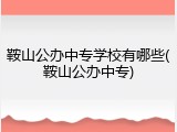 鞍山公办中专学校有哪些(鞍山公办中专)