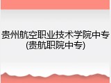 贵州航空职业技术学院中专(贵航职院中专)