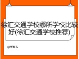 徐汇交通学校哪所学校比较好(徐汇交通学校推荐)