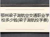 鄂州梁子湖航空交通职业学校多少钱(梁子湖航校学费)