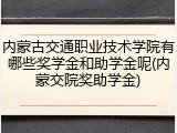 内蒙古交通职业技术学院有哪些奖学金和助学金呢(内蒙交院奖助学金)