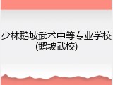 少林鹅坡武术中等专业学校(鹅坡武校)