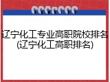 辽宁化工专业高职院校排名(辽宁化工高职排名)
