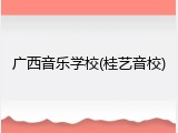 广西音乐学校(桂艺音校)
