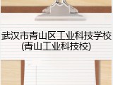 武汉市青山区工业科技学校(青山工业科技校)