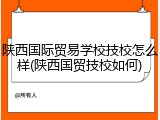 陕西国际贸易学校技校怎么样(陕西国贸技校如何)