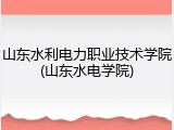 山东水利电力职业技术学院(山东水电学院)