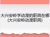 大兴安岭学动漫的职高在哪(大兴安岭动漫职高)