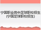 宁国职业高中足球职校招生(宁国足球职校招生)