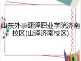 山东外事翻译职业学院济南校区(山译济南校区)