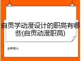 自贡学动漫设计的职高有哪些(自贡动漫职高)