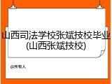 山西司法学校张斌技校毕业(山西张斌技校)