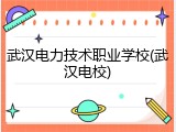 武汉电力技术职业学校(武汉电校)