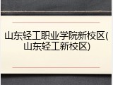 山东轻工职业学院新校区(山东轻工新校区)