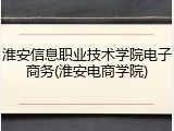 淮安信息职业技术学院电子商务(淮安电商学院)