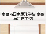 秦皇岛国家足球学校(秦皇岛足球学校)