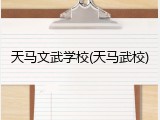 天马文武学校(天马武校)