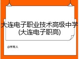 大连电子职业技术高级中学(大连电子职高)