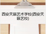 西安天籁艺术学校(西安天籁艺校)