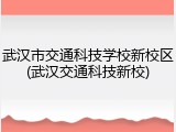 武汉市交通科技学校新校区(武汉交通科技新校)