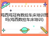 鸡西鸡冠有数控车床培训班吗(鸡西数控车床培训)