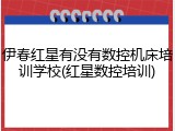 伊春红星有没有数控机床培训学校(红星数控培训)
