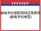 邮电学校是职高吗还是普高(邮电学校类型)
